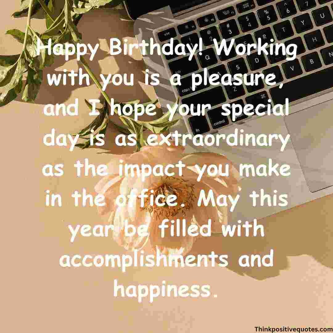 Happy birthday messages for coworker | birthday messages for coworker ...